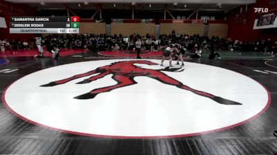 170 lbs Quarterfinal - Samantha Garcia, James Logan vs Derilem Rodas, San Marin