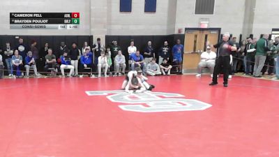 113 lbs Consolation - Cameron Fell, Ashland vs Brayden Pouliot, Beverly