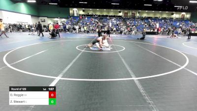 132 lbs Round Of 128 - Drew Roggie, VA vs Zach Stewart, IL