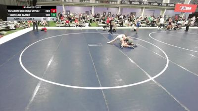 Junior Boys - 157 lbs Cons. Round 4 - Gunnar Tamez, Team Idaho Wrestling Club vs Hudzon Sebesta-Opelt, CrassTrained: Weigh In Club