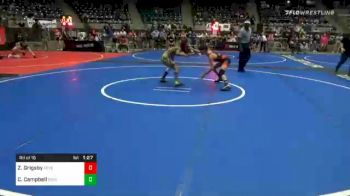 95 lbs Prelims - Zander Grigsby, Keystone vs Co'ji Campbell, Ringers