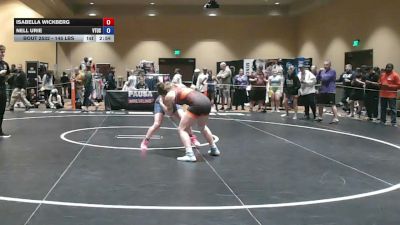 145 lbs Champ. Rd Of 16 - Isabella Wickberg vs Nell Urie, VTUSAW