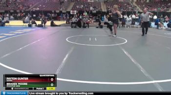 5A 285 lbs Quarterfinal - Braden Moore, Mountain View vs Payton Gunter, Nampa