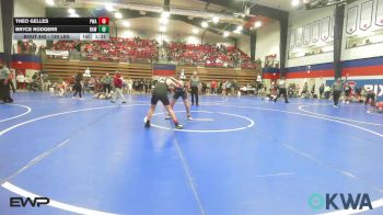 130 lbs Rr Rnd 3 - Theo Gelles, Perry Wrestling Academy vs Bryce Rodgers, Raw Wrestling Club