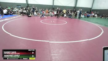 67-79 lbs 1st Place Match - Margaret Lovely, Peninsula Wrestling Club vs Kassidy Davis, Mat Demon Wrestling Club