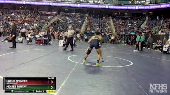 3A 157 lbs Cons. Round 3 - Lukus Spencer, Ashe County vs Moises Sontay, Northside (Jax)