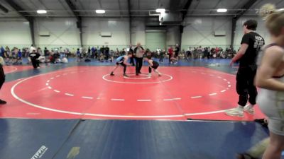 100 lbs Quarterfinal - Brandyn Kozlowski, Backyard Bullies Wrestling Club vs Levi Reed, Morris Fitness Black