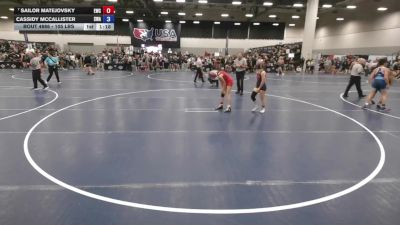 105 lbs Champ. Rd Of 32 - Sailor Matejovsky, Eaglecrest Wrestling Club vs Cassidy McCallister, Sebolt Wrestling Academy