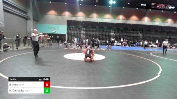 141 lbs Consi Of 32 #2 - Brian Nero, Simpson University vs Nicholas Camacho, Menlo