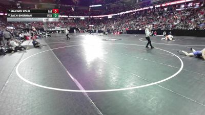 175 lbs Cons. Semis - Maximo Xolo, Darlington vs Zach Sherman, Peshtigo