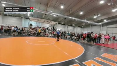 144 lbs 3rd Place Match - Samuel Trujillo, Abraham Lincoln vs Tristan Gauvin, Fossil Ridge