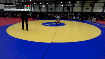 U12 FS - 82 lbs Cons. Semis - Carter Souser, FordDynastyWrestlingClub vs Oliver Warrick, Punisher Wrestling Company