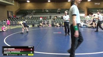 120 lbs Round 3 (4 Team) - Jett Kramer, Moyer Ultimate Wrestling Club vs Easton Jorgenson, Waverly