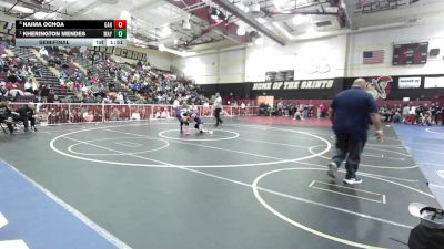 120 lbs Semifinal - Kherington Mendes, Mayfair vs Naima Ochoa, Gahr