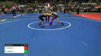 88 lbs Prelims - Mason Carlson, Sanderson Wrestling Academy vs Gavin Landers, Iawc