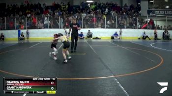 46 lbs Cons. Round 4 - Braxton Dahms, Saranac Youth WC vs Grant Handwerk, Traverse City WC