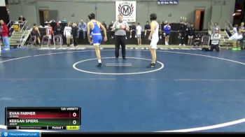 126 Varsity Champ. Round 1 - Keegan Spiers, Jesuit vs Evan Farmer, Athens