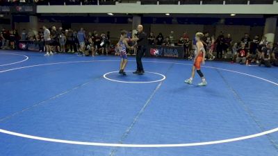 74 lbs Cons. Sub-rd Of 16 - Koyie Thompson, Big Game Wrestling Club vs Cruz Peterson, Team Donahoe Wrestling Club