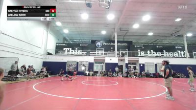 64 lbs Rr Rnd 2 - Joshua Rivera, Grit Mat Club - K6 vs Willow Kerr, Dueling Bandits - K6