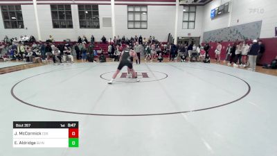 165 lbs Consi Of 16 #1 - Jeffrey McCormick, Calvary Day School vs Eli Aldridge, Bishop Lynch