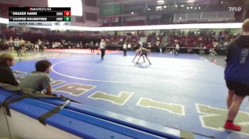 144 lbs Cons. Round 3 - Draker Hanni, Emmett vs Cooper Roundtree, Emmett