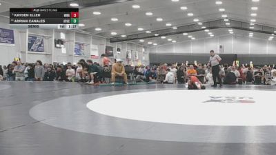 132 lbs Semis - Adrian Canales, Apple Academy vs Kayden Eller, Moen Wrestling Academy
