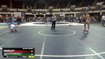 150 Elite Varsity Cons. Round 2 - Nicholas Rosevally, Jesuit vs Braden Hite, Brother Martin