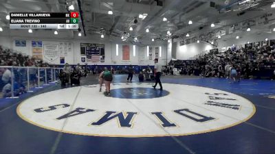 140 lbs Champ. Round 1 - Eliana Trevino, Aliso Niguel vs Danielle Villanueva, Mark Keppel