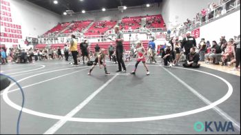 46 lbs Rr Rnd 2 - Braxton Shackelford, Prime Wrestling vs Ryder Hall, Tecumseh Youth Wrestling