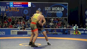 77 kg Final 3-5 - Per Albin Olofsson, Swe vs Dmytro Vasetskyi, Ukr