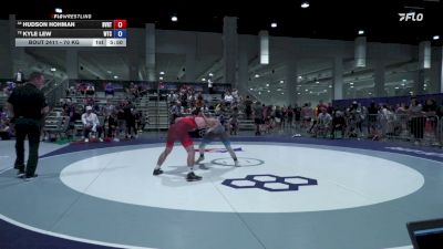 70 kg Cons. Rd Of 32 - Hudson Hohman, Buffalo Valley Regional Training Center vs Kyle Lew, WAR Training Center