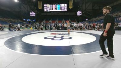 135 lbs 5th Place Match - Nia Hagler, Utah vs Chloe Wehry, Minnesota