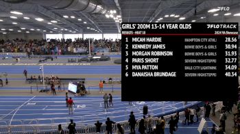 Youth Girls' 200m Usatf Club Competition , Finals 19 - Age 13-14