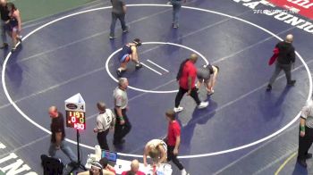 124 lbs Quarterfinal - Sam Herring, Bishop McCort vs Cooper Smith, West Allegheny