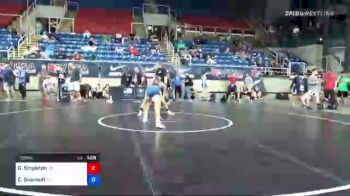 100 lbs Consi Of 8 #2 - Gage Singleton, Oregon vs Chase Quenault, New Jersey