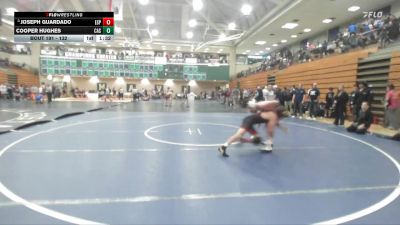 132 lbs Champ. Round 2 - Joseph Guardado, Esperanza vs Cooper Hughes, Casteel