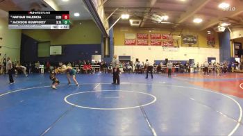 113 lbs Quarterfinal - Jackson Humphrey, Sultana vs Nathan Valencia, Cerritos