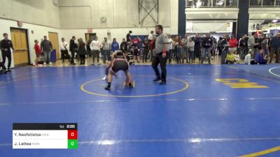 139 lbs Round Of 16 - Yianni Neofotistos, Hickory vs James Lattea, Parkersburg South-WV