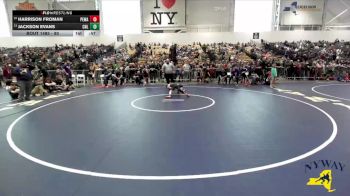 80 lbs 3rd Place Match - Harrison Froman, Purple Eagles Wrestling Academy vs Jackson Evans, Club Not Listed