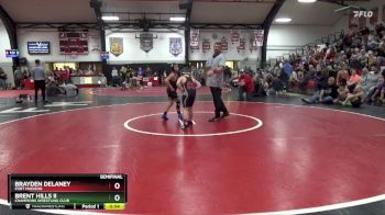 Semifinal - Brent Hills Ii, Champions Wrestling Club vs Brayden Delaney, Fort Madison