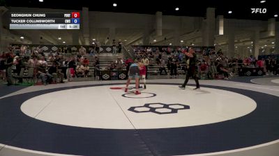 70 kg Cons. Rd Of 32 - Seonghun Chung, Pdx Rtc vs Tucker Collinsworth, Cardinal Wrestling Club