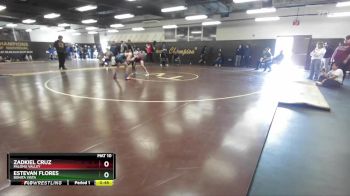 113 lbs Cons. Round 2 - Estevan Flores, Bonita Vista vs Zadkiel Cruz, Paloma Valley