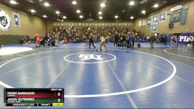 138 lbs Champ. Round 2 - Jason Gutierrez, Golden West vs Mario Barragon, Lompoc