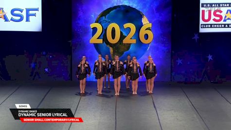 Dynamic Dance - Dynamic Senior Lyrical [2026 Senior Small Contemporary/Lyrical Semis] 2026 The Dance Worlds