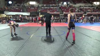 123 lbs Cons. Round 2 - Cash Richardson, Glasgow Wrestling Club vs Ronan Seeman, Crazy Mountain