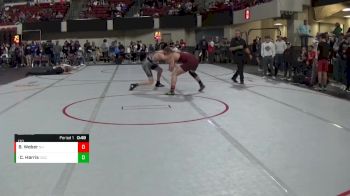 170 lbs Semifinal - Clancy Harris, Glasgow Wrestling Club vs Brandon Weber, Northern Has-Beens