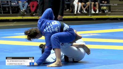 MELISSA STRICKER CUETO vs IZADORA CRISTINA SILVA 2021 World Jiu-Jitsu IBJJF Championship