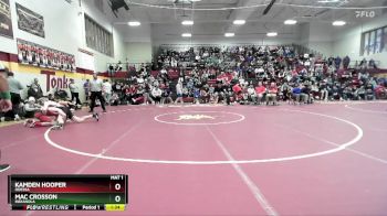 138 lbs 1st Place Match - Kamden Hooper, ODESSA vs Mac Crosson, INDIANOLA