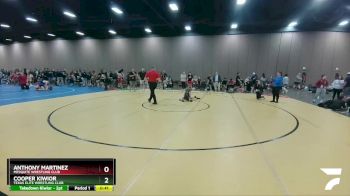 71 lbs Round 3 - Anthony Martinez, Mesquite Wrestling Club vs Cooper Kiwior, Texas Elite Wrestling Club