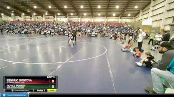 52 lbs Quarterfinal - Royce Marsh, Box Elder Stingers vs Zendric Montoya, Olympus Wrestling